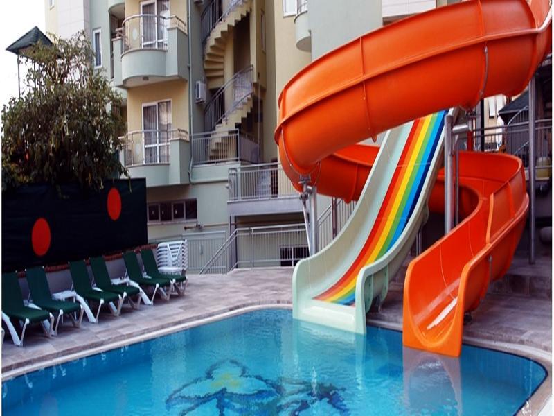 Okan Tower Apart Hotel Alanya Exterior foto