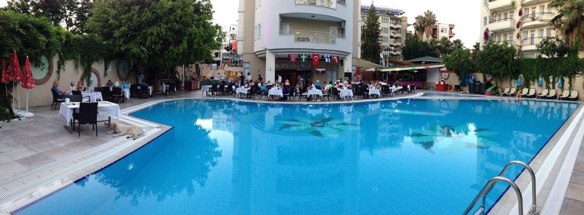 Okan Tower Apart Hotel Alanya Exterior foto